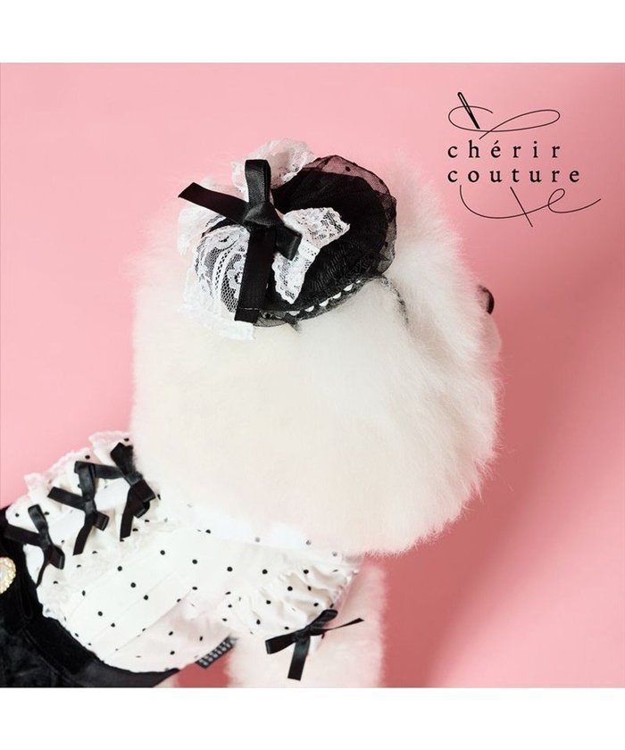 【ペットパラダイス/PET PARADISE / GOODS】のcherircouture ベレー帽 4S～3S / SS～S インテリア・キッズ・メンズ・レディースファッション・服の通販 founy(ファニー) https://founy.com/ 新作・新入荷 New Arrivals / New In パール Pearl, Pearl Accent リボン Ribbon, Bow 夏 Summer S/S・春夏 SS, Spring/Summer, Warm Season 犬 Dog A/W・秋冬 Autumn/Winter ホーム・キャンプ・アウトドア・お取り寄せ Home Living / Home & Lifestyle / Camping Gear / Outdoor Camping ペットグッズ Pet Supplies |ID: prp329100004709420 ipo3291000000034017377