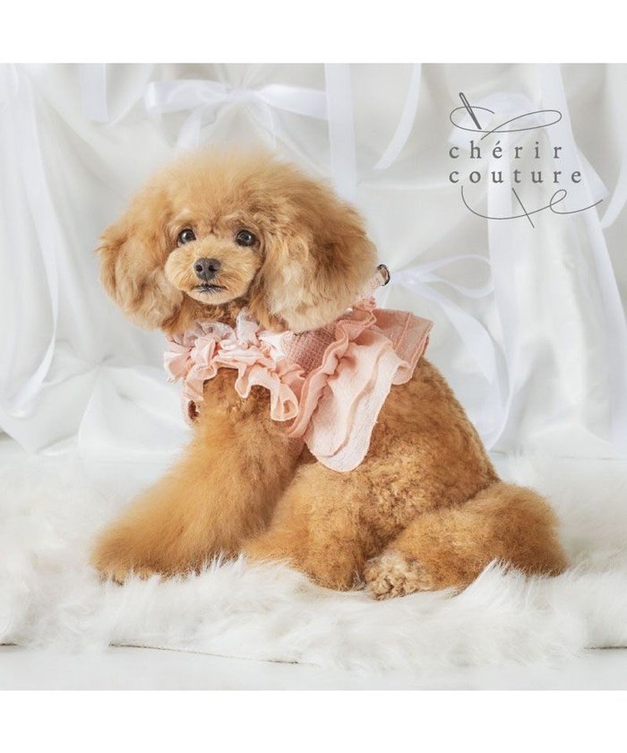 【ペットパラダイス/PET PARADISE / GOODS】のcherircouture ツイード ベストハーネス 《ピンク》 SS インテリア・キッズ・メンズ・レディースファッション・服の通販 founy(ファニー) https://founy.com/ ツイード Twill, Twill Weave パール Pearl, Pearl Accent フリル Frill, Ruffle ベスト Vest, Waistcoat リボン Ribbon, Bow 新作・新入荷 New Arrivals / New In 犬 Dog エレガント 上品 Elegant ホーム・キャンプ・アウトドア・お取り寄せ Home Living / Home & Lifestyle / Camping Gear / Outdoor Camping ペットグッズ Pet Supplies |ID: prp329100004709426 ipo3291000000034017389
