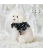 【ペットパラダイス/PET PARADISE / GOODS】のcherircouture ツイード ベストハーネス 《ブラック》 SS ブラック|ID: prp329100004709429 ipo3291000000034017396