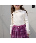 【エニィ/ANY / KIDS】のしあわせタッチニット 人気、トレンドファッション・服の通販 founy(ファニー) ファッション Fashion キッズファッション Fashion for Kids トップス・カットソー Cut & Sew Tops おすすめ Recommended / Our Picks インナー Innerwear シンプル Simple, Minimal セーター Sweater, Knitwear トレーナー Sweatshirt, Trainer フリル Frill, Ruffle ポケット Pocket, Pocket Detail リボン Ribbon, Bow 洗える Machine Washable A/W・秋冬 Autumn/Winter thumbnail エクリュ|ID: prp329100004709433 ipo3291000000034620176