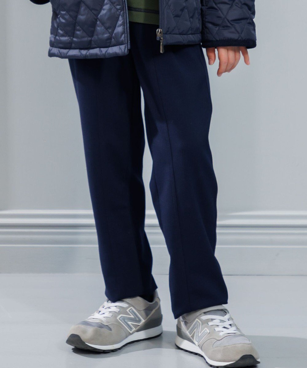 【ジェイ プレス/J.PRESS / KIDS】の【100-130cm】ナチュラルストレッチ パンツ インテリア・キッズ・メンズ・レディースファッション・服の通販 founy(ファニー) 　ファッション　Fashion　キッズファッション　Fashion for Kids　ボトムス　Bottoms　ストレッチ　Stretch, Stretchy Fabric　スマホ　Smartphone, Mobile Device　トレンド　Trend, Trending Now　定番　Standard, Basic Item　人気　Popular, Best Seller　ポケット　Pocket, Pocket Detail　ロング　Long, Long-Length　楽ちん　Easy Fit, Comfortable　A/W・秋冬　Autumn/Winter　冬　Winter / This Winter　2025年　2025　2025-2026秋冬・A/W　Autumn/Winter 2025–26 AW25–26　ネイビー系|ID: prp329100004709476 ipo3291000000034017523