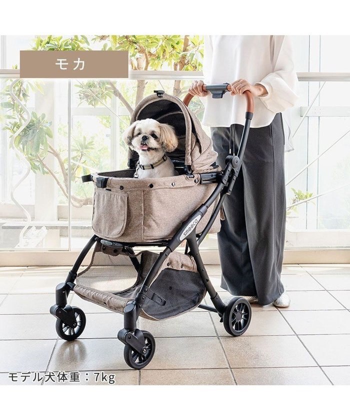 【ペットパラダイス/PET PARADISE / GOODS】のsmooca ネオ ワンロック ペットカート 《モカ》 インテリア・キッズ・メンズ・レディースファッション・服の通販 founy(ファニー) https://founy.com/ クール Cool, Chic コンパクト Compact, Small Size 軽量 Lightweight, Ultra Light ポケット Pocket, Pocket Detail メッシュ Mesh, Net Fabric ループ Loop, Loop Knit 犬 Dog ホーム・キャンプ・アウトドア・お取り寄せ Home Living / Home & Lifestyle / Camping Gear / Outdoor Camping ペットグッズ Pet Supplies |ID: prp329100004709478 ipo3291000000034526185