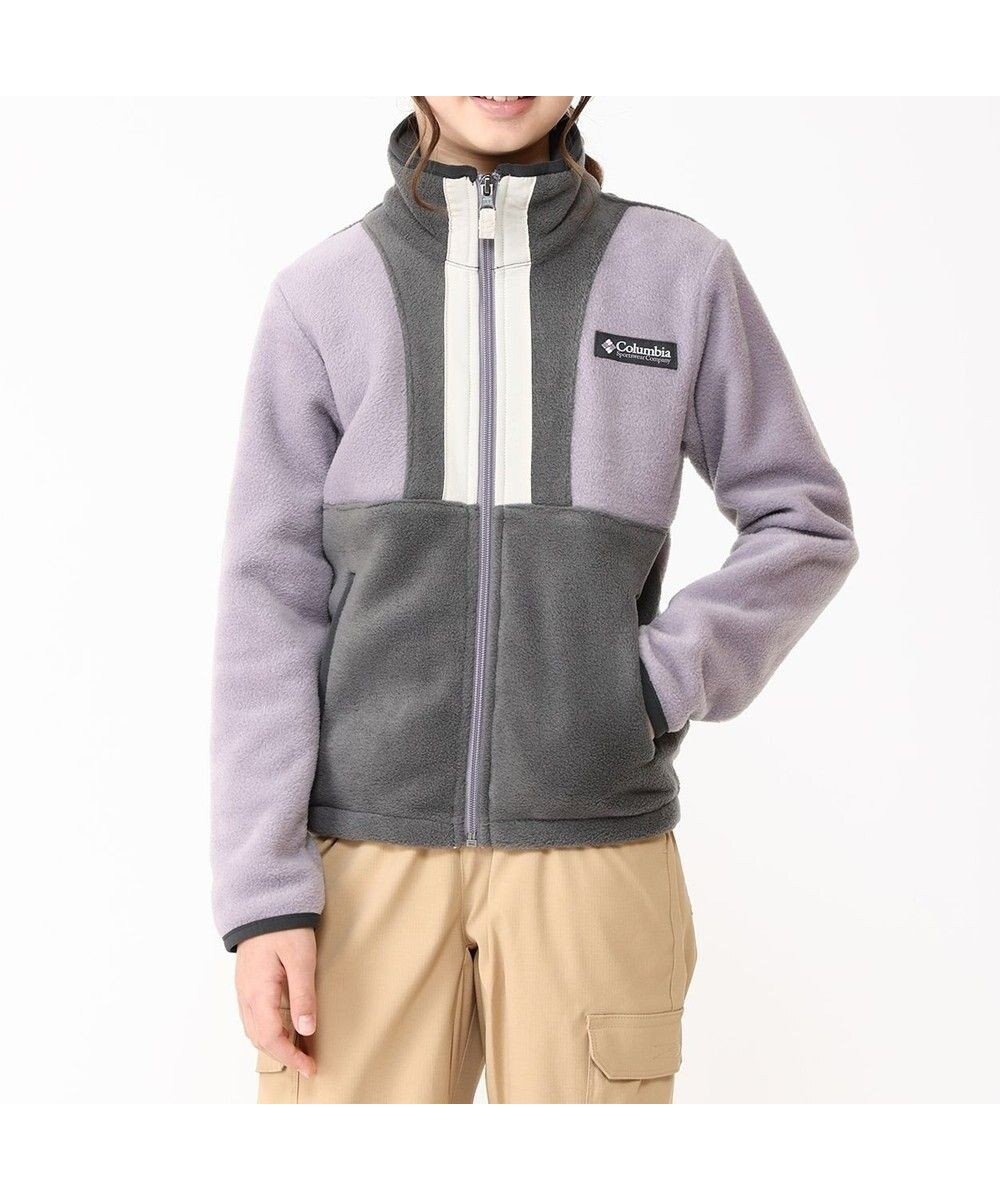【コロンビア/Columbia / KIDS】のColumbia/ 【KIDS】バックボールIIフルジップフリース /コロンビア インテリア・キッズ・メンズ・レディースファッション・服の通販 founy(ファニー) 　ファッション　Fashion　キッズファッション　Fashion for Kids　トップス・カットソー　Cut & Sew Tops　アウトドア　Outdoor Clothing　春　Spring　秋　Autumn　クラシカル　Classical, Vintage-Inspired　クラシック　Classic, Timeless Style　フィット　Fit, Slim Fit　ブロック　Block, Solid Block Pattern　ポケット　Pocket, Pocket Detail　ロング　Long, Long-Length　A/W・秋冬　Autumn/Winter　S/S・春夏　SS, Spring/Summer, Warm Season　おすすめ　Recommended / Our Picks　夏　Summer　Shale Purple、 Shark、 Dark Stone|ID: prp329100004709480 ipo3291000000034017536
