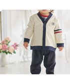 【ジェイ プレス/J.PRESS / KIDS】の【BOX付き】【80-90㎝】スムース 天竺カーディガン 長袖Tシャツ パンツ セット ネイビー系3|ID: prp329100004709482 ipo3291000000034017546