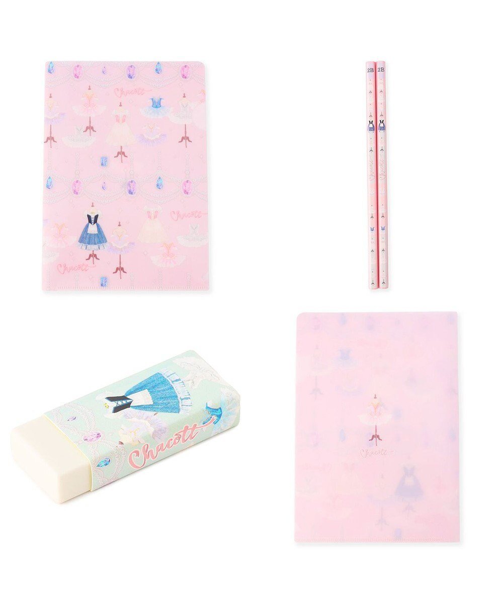 【チャコット/Chacott / KIDS】のジュエルチュチュ文房具セット インテリア・キッズ・メンズ・レディースファッション・服の通販 founy(ファニー) ファッション Fashion キッズファッション Fashion for Kids おすすめ Recommended / Our Picks バレエ Ballet, Ballet Style パール Pearl, Pearl Accent -|ID: prp329100004709508 ipo3291000000034628402