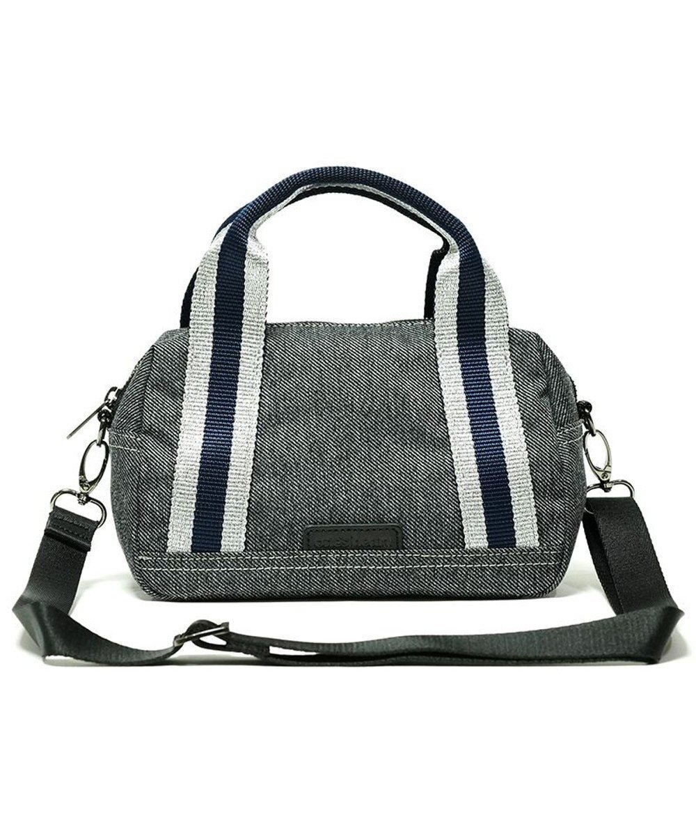 【レガロフェリーチェ/Regalo Felice】の【水に濡れても色落ちしないデニム調生地】ミニボストン / REGALO インテリア・キッズ・メンズ・レディースファッション・服の通販 founy(ファニー) ファッション Fashion レディースファッション Fashion for Women ショルダー Shoulder, Shoulder Strap シルバー Silver, Metallic Silver 財布 Wallet, Purse デニム Denim, Jeans Material 人気 Popular, Best Seller フォルム Silhouette, Form ベスト Vest, Waistcoat ベビー Baby, Babywear ボストン Boston ボストンバッグ Boston Bag, Retro Bag ポケット Pocket, Pocket Detail メンズ Men's, Menswear おすすめ Recommended / Our Picks 旅行 Travel BK(ブラック)|ID: prp329100004709517 ipo3291000000034017652