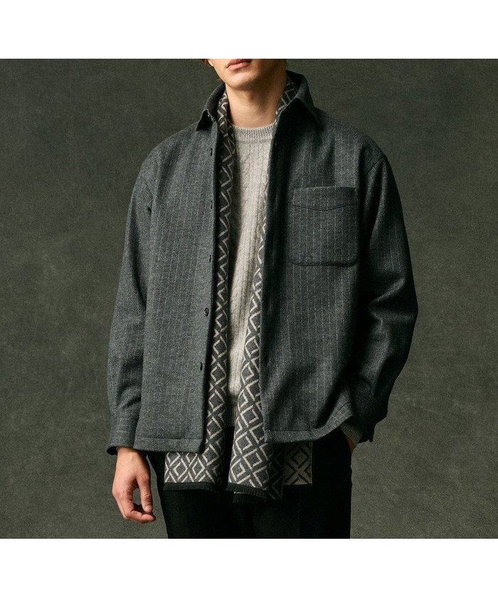 【ジョセフ アブード/JOSEPH ABBOUD / MEN】の【リバーシブル】ダイヤパターンWフェイス ストール インテリア・キッズ・メンズ・レディースファッション・服の通販 founy(ファニー) https://founy.com/ ファッション Fashion メンズファッション Fashion for Men アクリル Acrylic Material ショール Shawl, Wrap シンプル Simple, Minimal ジャケット Jacket, Outerwear ストール Stole, Wrap スーツ Suit, Formalwear パターン Pattern, Design Print フェイス Face, Facial Design マフラー Scarf, Muffler リバーシブル Reversible, Two-Sided A/W・秋冬 Autumn/Winter おすすめ Recommended / Our Picks エレガント 上品 Elegant ビジネス 仕事 通勤 Business / Work / Commuting |ID: prp329100004709529 ipo3291000000034242981