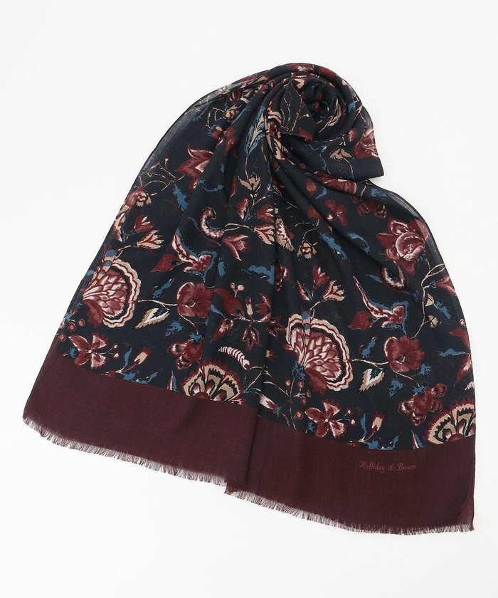 【ジョセフ アブード/JOSEPH ABBOUD / MEN】の【イタリアHolliday Brown社製】フラワーパターン ストール インテリア・キッズ・メンズ・レディースファッション・服の通販 founy(ファニー) https://founy.com/ ファッション Fashion メンズファッション Fashion for Men イタリア Italy ショール Shawl, Wrap シンプル Simple, Minimal ジャケット Jacket, Outerwear ストール Stole, Wrap ハンド Hand, Handmade パターン Pattern, Design Print フラワー Flower, Floral モチーフ Motif, Design Theme 無地 Plain, Solid Color A/W・秋冬 Autumn/Winter おすすめ Recommended / Our Picks エレガント 上品 Elegant ビジネス 仕事 通勤 Business / Work / Commuting |ID: prp329100004709534 ipo3291000000034017700
