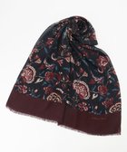 【ジョセフ アブード/JOSEPH ABBOUD / MEN】の【イタリアHolliday Brown社製】フラワーパターン ストール ワイン系7|ID: prp329100004709534 ipo3291000000034017702