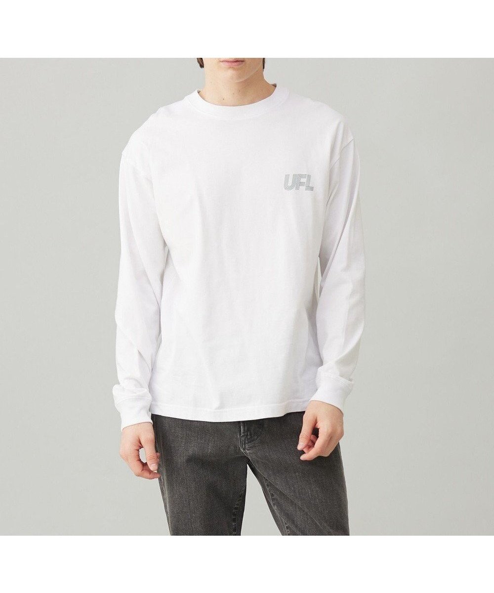 【アンフィーロ/UNFILO / MEN】の【UVケア】BASIC グラフィック ロンT インテリア・キッズ・メンズ・レディースファッション・服の通販 founy(ファニー) 　ファッション　Fashion　メンズファッション　Fashion for Men　トップス・カットソー　Cut & Sew Tops　メンズシャツ　Shirts　ロングTシャツ・Tシャツ / 着回し力抜群　Longline T-Shirts & Tees　インナー　Innerwear　春　Spring　カットソー　Cut and Sewn Top　グラフィック　Graphic, Graphic Design　プリント　Print, Printed Pattern　半袖　Short Sleeve, Half Sleeve　S/S・春夏　SS, Spring/Summer, Warm Season　夏　Summer　ホワイト|ID: prp329100004709536 ipo3291000000034017709