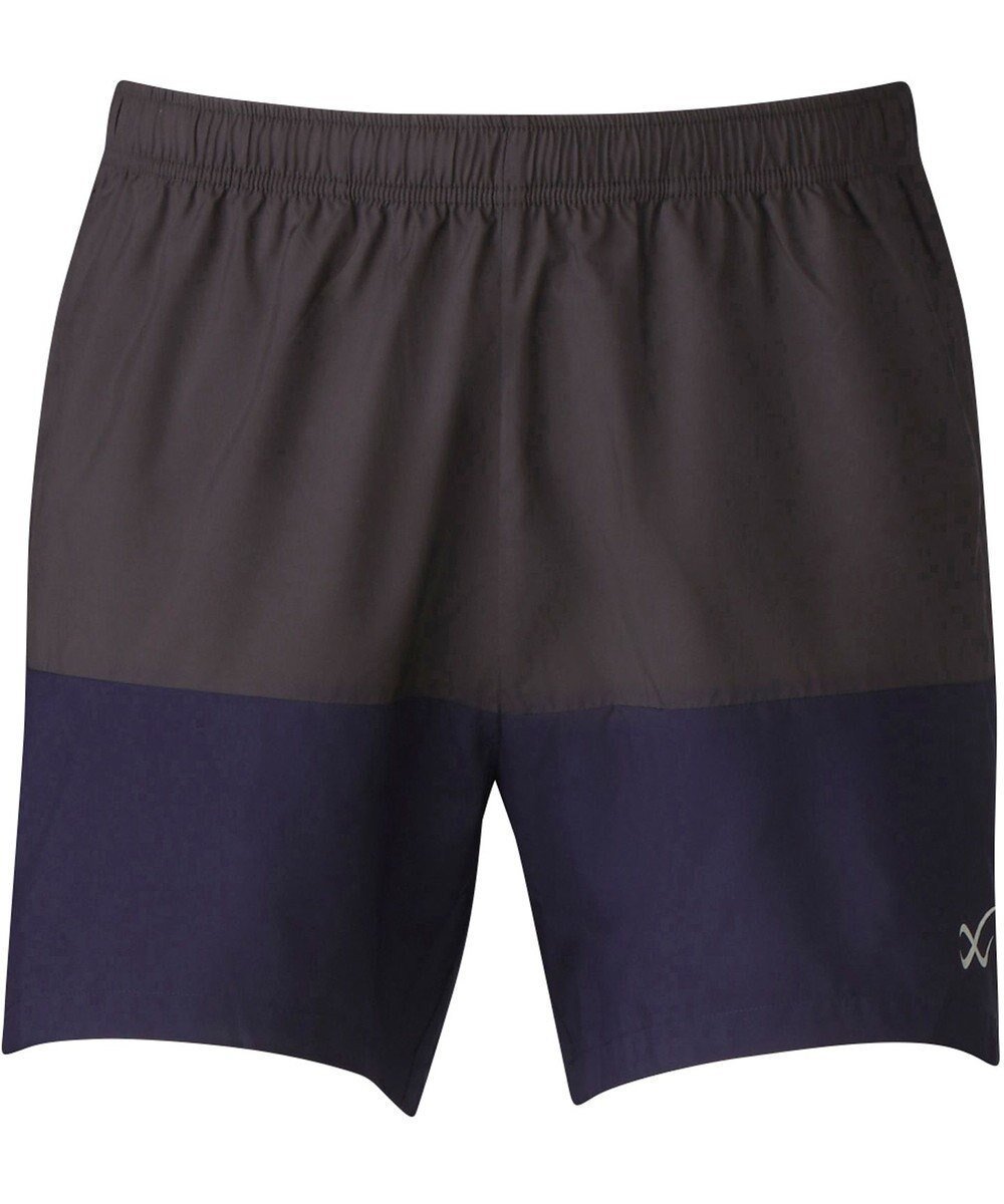 【シーダブリューエックス/CW-X / MEN】の【MEN】ランニングボトム ショートパンツ 3分丈 DHO211 /ワコール インテリア・キッズ・メンズ・レディースファッション・服の通販 founy(ファニー) 　ファッション　Fashion　メンズファッション　Fashion for Men　ボトムス　Bottoms　ハーフパンツ・ショートパンツ　Shorts & Half Pants　ショート　Short, Short Length　パターン　Pattern, Design Print　ボトム　Bottoms, Lower Wear　ポケット　Pocket, Pocket Detail　ランニング　Running, Running Wear, Activewear, Jogging　ライトグレー|ID: prp329100004709541 ipo3291000000034017746