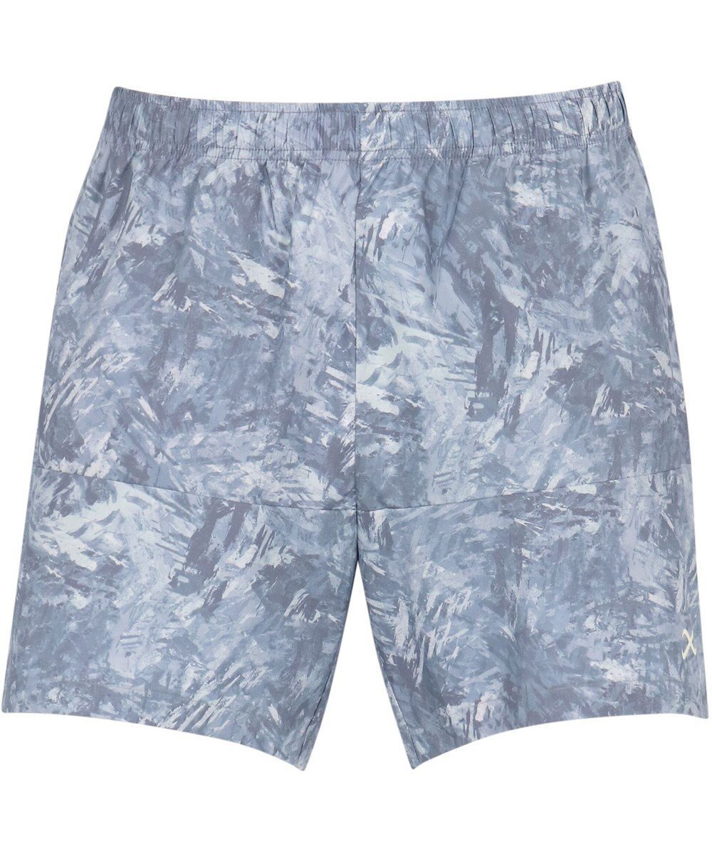 【シーダブリューエックス/CW-X / MEN】の【MEN】ランニングボトム ショートパンツ 3分丈 DHO211 /ワコール インテリア・キッズ・メンズ・レディースファッション・服の通販 founy(ファニー) 　ファッション　Fashion　メンズファッション　Fashion for Men　ボトムス　Bottoms　ハーフパンツ・ショートパンツ　Shorts & Half Pants　ショート　Short, Short Length　パターン　Pattern, Design Print　ボトム　Bottoms, Lower Wear　ポケット　Pocket, Pocket Detail　ランニング　Running, Running Wear, Activewear, Jogging　グレイッシュブルー|ID: prp329100004709541 ipo3291000000034960128