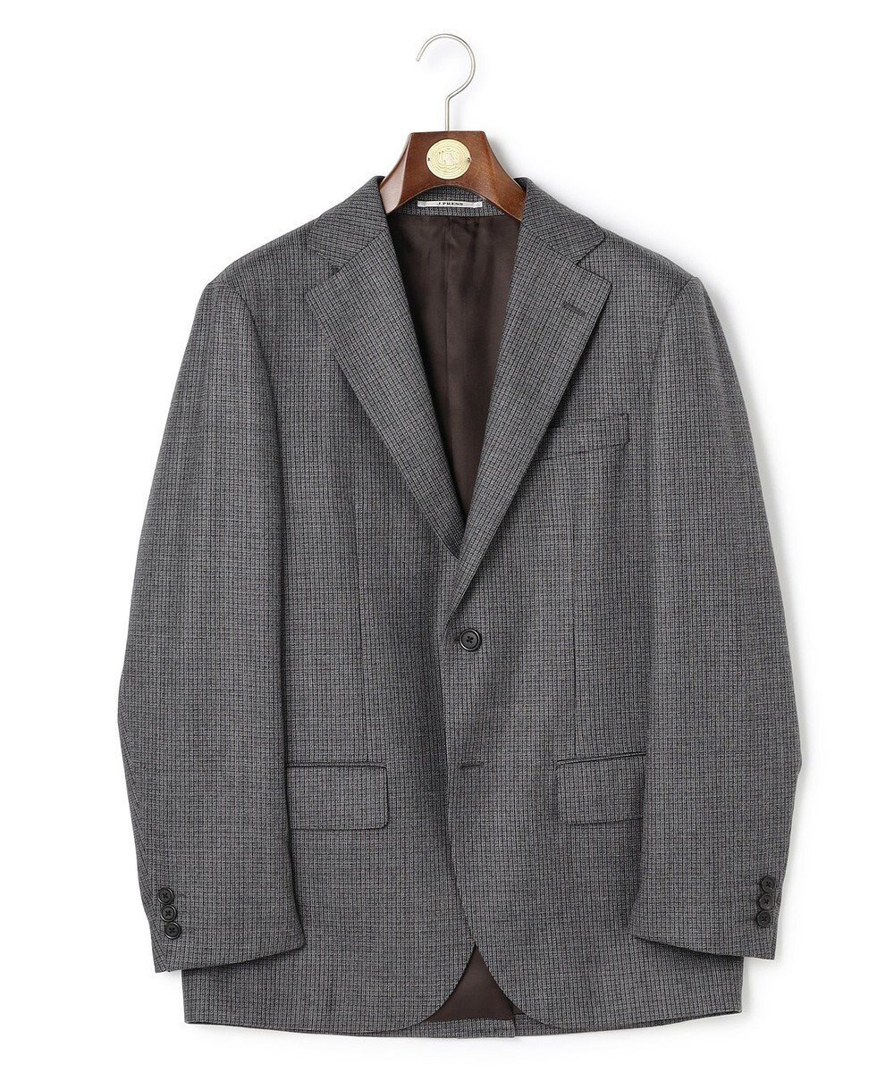 【ジェイ プレス/J.PRESS / MEN】の【定番 / セットアップ対応】マナードシルクホームスパン ガンクラブチェック ジャケット インテリア・キッズ・メンズ・レディースファッション・服の通販 founy(ファニー) 　ファッション　Fashion　メンズファッション　Fashion for Men　アウター　Men's Coats Outerwear　テーラードジャケット　Tailored Jackets & Blazers　ウォーム　Warm Fabric　シルク　Silk, 100% Silk　ジャケット　Jacket, Outerwear　セットアップ　Set-Up, Coordinated Outfit　チェック　Check, Plaid, Tartan　ツイード　Twill, Twill Weave　定番　Standard, Basic Item　フォルム　Silhouette, Form　ミックス　Mix, Mixed Style　モダン　Modern, Contemporary　A/W・秋冬　Autumn/Winter　エレガント 上品　Elegant　ライトグレー系3|ID: prp329100004709542 ipo3291000000034017751
