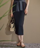 【23区/NIJYUSANKU】の【SLOW/一部店舗限定】ランダムリブフライス スカート ブラック系|ID: prp329100004709555 ipo3291000000034251206