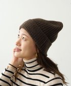 【石田製帽/ISHIDASEIBOU】のモヘア ホールガーメントシャロット ニット帽 オリーブ|ID: prp329100004709587 ipo3291000000034293538