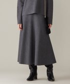 【自由区/JIYU-KU】の【セットアップ対応・洗える】ウールミラノフレア スカート グレー系|ID: prp329100004709595 ipo3291000000034018145