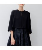 【23区/NIJYUSANKU】の【APPLAUDIR】ダブルクロス タックジャケット 人気、トレンドファッション・服の通販 founy(ファニー) ファッション Fashion レディースファッション Fashion for Women アウター Coat / Outerwear Collection レディースジャケット・軽アウター Jackets ノーカラージャケット / シンプル上品コーデ Collarless Jackets 2023年 2023 2023-2024秋冬・A/W Autumn/Winter 2023–24 AW23–24 ジャケット Jacket, Outerwear ダブル Double, Double-Breasted ドレス Dress, One-Piece ドレープ Drape, Draping Fabric バランス Balance, Style Balance パーティ Party, Party Style A/W・秋冬 Autumn/Winter 結婚式 Wedding thumbnail ブラック系|ID: prp329100004709599 ipo3291000000034018162