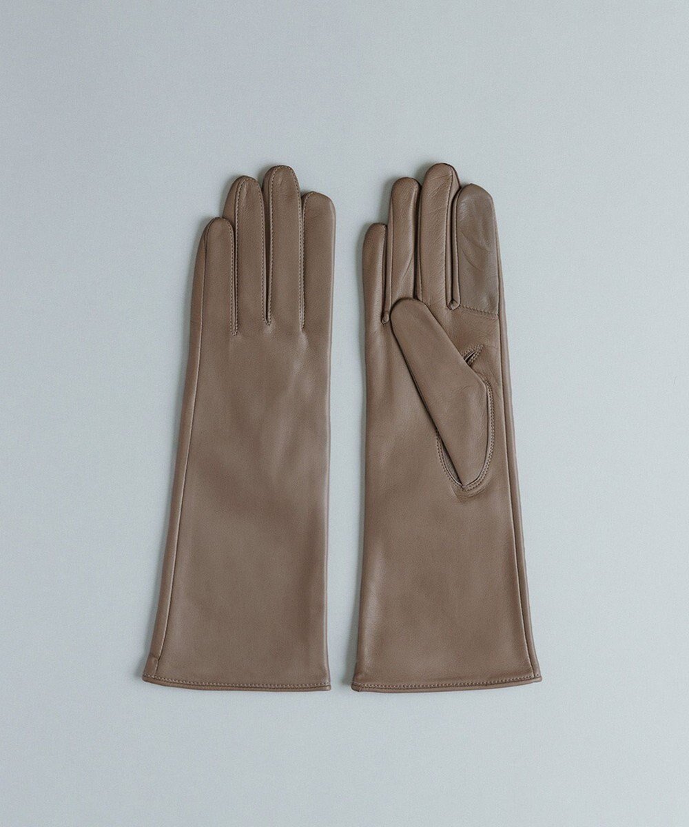 【オルクベット/ORuKuBET】のItalian Sheep Long - Touch Panel (WOMEN)【日本製】 インテリア・キッズ・メンズ・レディースファッション・服の通販 founy(ファニー) ファッション Fashion レディースファッション Fashion for Women 手袋 Gloves & Mittens イタリア Italy カメラ Camera Accessories スマート Smart, Elegant ロング Long, Long-Length A/W・秋冬 Autumn/Winter 日本製 Made In Japan グレージュ2|ID: prp329100004709617 ipo3291000000034221408