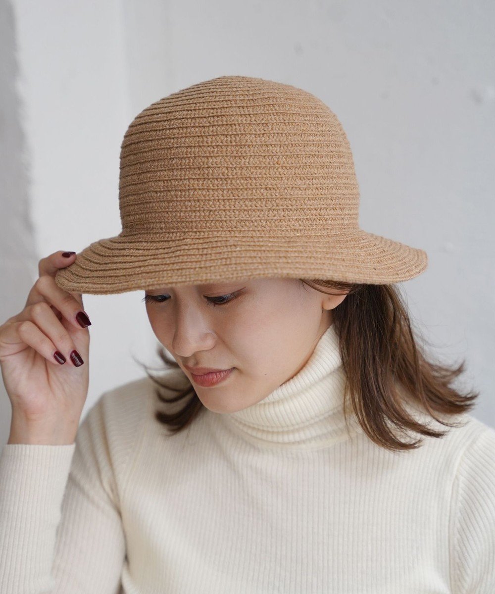 【石田製帽/ISHIDASEIBOU】のエコリウール混 丸ダウンクロッシェ インテリア・キッズ・メンズ・レディースファッション・服の通販 founy(ファニー) ファッション Fashion レディースファッション Fashion for Women キャップ&ハット Hats & Caps シンプル Simple, Minimal フォルム Silhouette, Form ベーシック Basic, Essential 帽子 Hat, Headwear ベージュ|ID: prp329100004709619 ipo3291000000034256533