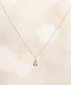 【フィービィー/phoebe】の【K10】ジュエルラックネックレス アクアマリン/3月誕生石/天然石/全長 40cm/BOX&ショッパーつき ゴールド|ID: prp329100004710770 ipo3291000000034028305
