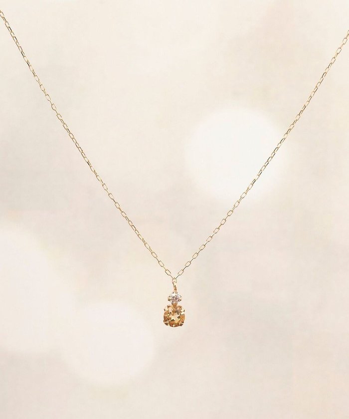 【フィービィー/phoebe】の【K10】ジュエルラックネックレス シトリン/11月誕生石/天然石/全長 40cm/BOX&ショッパーつき インテリア・キッズ・メンズ・レディースファッション・服の通販 founy(ファニー) https://founy.com/ ファッション Fashion レディースファッション Fashion for Women ジュエリー Jewelry ネックレス Necklaces & Pendants アクセサリー Fashion Accessories コレクション Collection, Seasonal Line ジュエリー Jewelry, Accessories ジュエル Jewel, Gemstone ストーン Stone, Gem-Like ターコイズ Turquoise, Blue-Green ネックレス Necklace, Pendant Necklace パール Pearl, Pearl Accent ビジュー Bijou, Jewel-like Accent モチーフ Motif, Design Theme |ID: prp329100004710778 ipo3291000000034028320