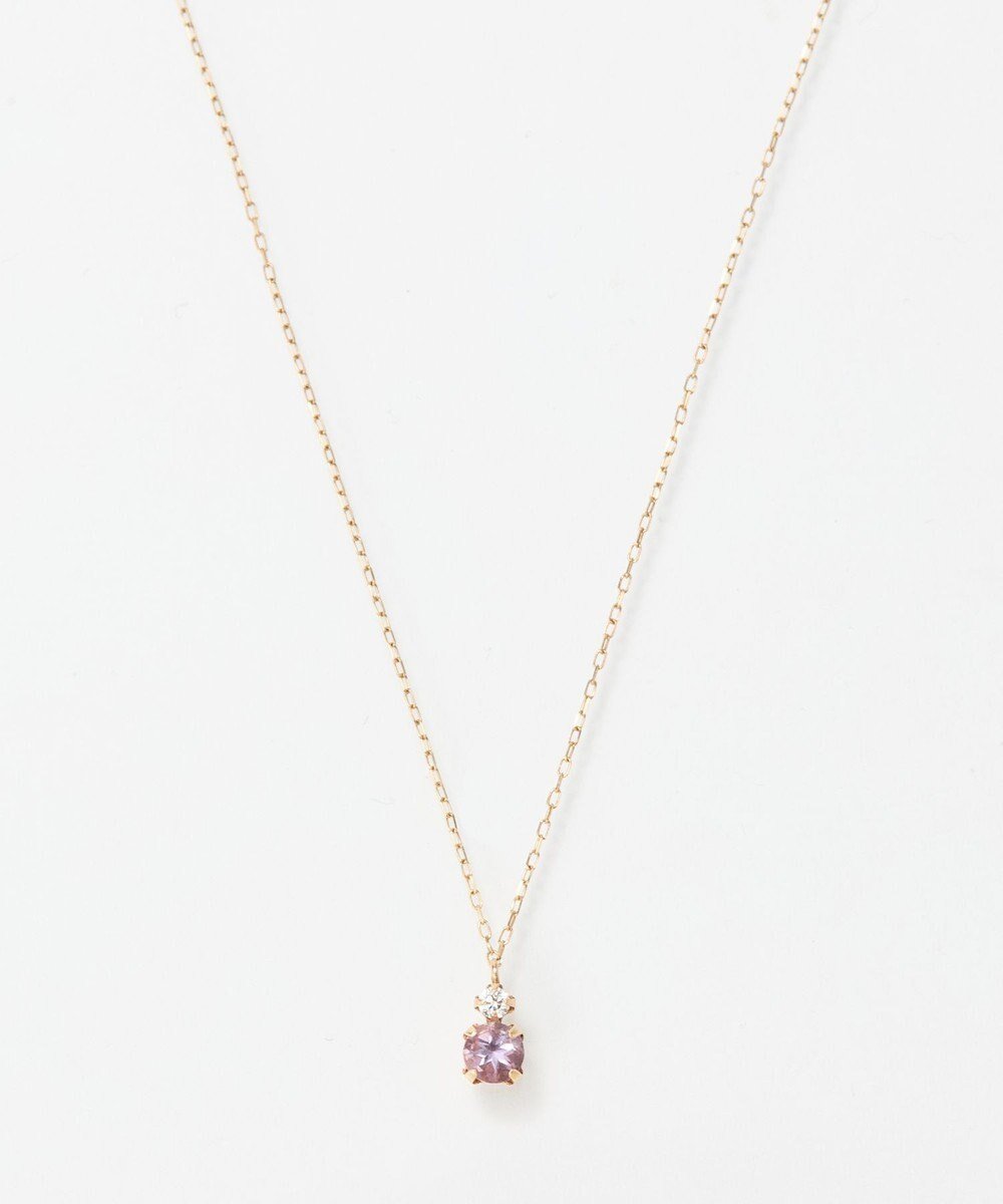 【フィービィー/phoebe】の【K10】ジュエルラックネックレス アメジスト/2月誕生石/天然石/全長 40cm/BOX&ショッパーつき 人気、トレンドファッション・服の通販 founy(ファニー) 　ファッション　Fashion　レディースファッション　Fashion for Women　ジュエリー　Jewelry　ネックレス　Necklaces & Pendants　アクセサリー　Fashion Accessories　コレクション　Collection, Seasonal Line　ジュエリー　Jewelry, Accessories　ジュエル　Jewel, Gemstone　ストーン　Stone, Gem-Like　ターコイズ　Turquoise, Blue-Green　ネックレス　Necklace, Pendant Necklace　パール　Pearl, Pearl Accent　ビジュー　Bijou, Jewel-like Accent　モチーフ　Motif, Design Theme　 other-1|ID: prp329100004710793 ipo3291000000034028360