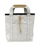 【プラスリング/+RING】の傘生地を使用した撥水ミニトートバッグ SSL WHT SR253 白～オフホワイト|ID: prp329100004710799 ipo3291000000034265318