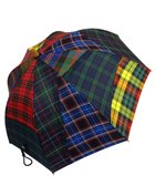 【プラスリング/+RING】の【限定/日本製】晴雨兼用傘(長ショート)チェック CHK SR282 マルチカラー|ID: prp329100004710800 ipo3291000000034265336
