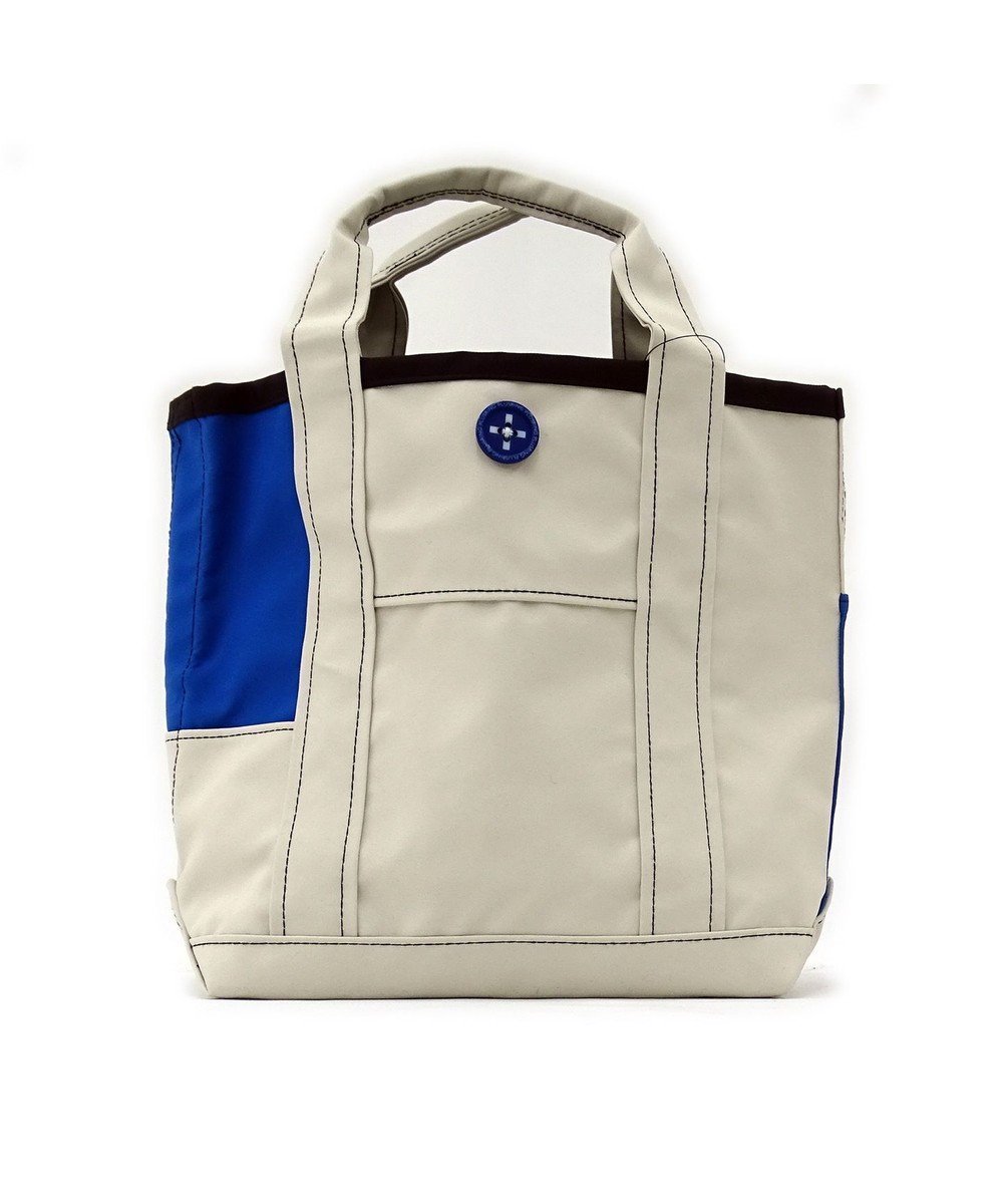 【プラスリング/+RING】の傘生地を使用した撥水トートバッグS 白 SR84 インテリア・キッズ・メンズ・レディースファッション・服の通販 founy(ファニー) ファッション Fashion レディースファッション Fashion for Women バッグ Bags レイングッズ・傘・晴雨兼用傘 Umbrellas & Rain Gear ボンディング Bonding, Bonded Fabric ポケット Pocket, Pocket Detail 傘 Umbrella, Parasol 白~オフホワイト|ID: prp329100004710801 ipo3291000000034265342