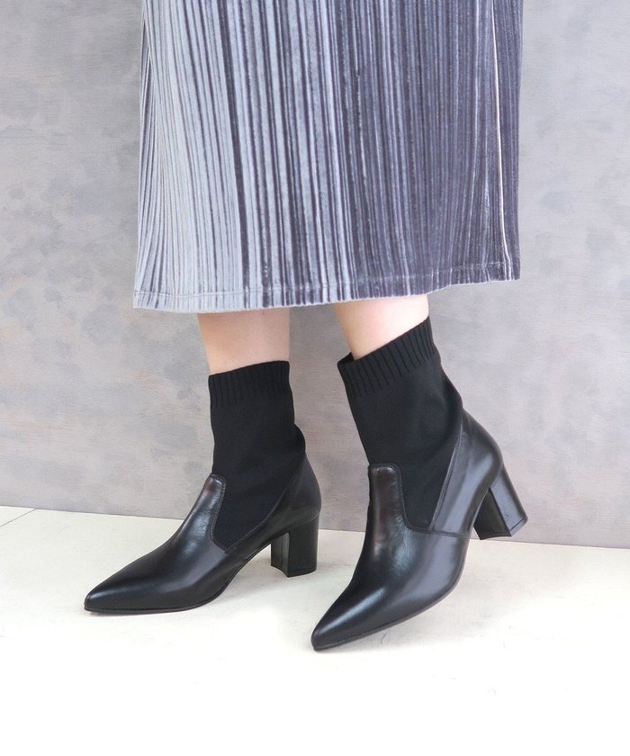 【ボントレ/BONTRE】の「BONTRE/ボントレ」ニットストレッチブーツ/BONTRE97351 インテリア・キッズ・メンズ・レディースファッション・服の通販 founy(ファニー) https://founy.com/ ファッション Fashion レディースファッション Fashion for Women クール Cool, Chic コンビ Combo, Combination Style トレンド Trend, Trending Now 人気 Popular, Best Seller A/W・秋冬 Autumn/Winter |ID: prp329100004710803 ipo3291000000034028384