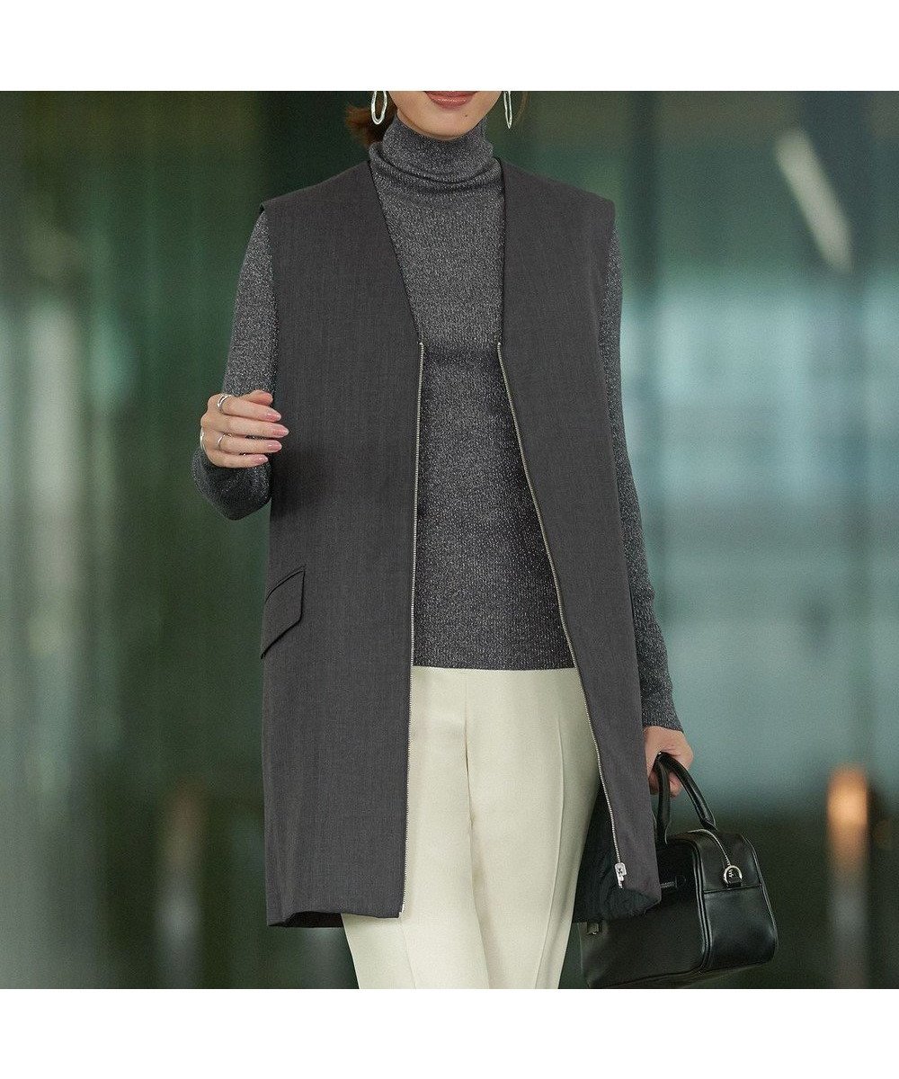 【アイシービー/iCB】の【洗える・リバーシブル着用可】T/Wツイルキルト リバーシブル パディング ジレ 人気、トレンドファッション・服の通販 founy(ファニー) 　ファッション　Fashion　レディースファッション　Fashion for Women　アウター　Coat / Outerwear Collection　トップス・カットソー　Cut & Sew Tops　ベスト&ジレ / 重ね着スタイル　Vests & Gilets　洗える　Machine Washable　キルト　Quilt, Quilted Fabric　コンパクト　Compact, Small Size　ストレッチ　Stretch, Stretchy Fabric　タフタ　Taffeta, Structured Fabric　ベスト　Vest, Waistcoat　ポケット　Pocket, Pocket Detail　リバーシブル　Reversible, Two-Sided　A/W・秋冬　Autumn/Winter　エレガント 上品　Elegant　2025年　2025　2025-2026秋冬・A/W　Autumn/Winter 2025–26 AW25–26　 other-1|ID: prp329100004710819 ipo3291000000035724915