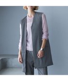 【アイシービー/iCB】の【洗える・リバーシブル着用可】T/Wツイルキルト リバーシブル パディング ジレ ライトグレー系|ID: prp329100004710819 ipo3291000000035724920