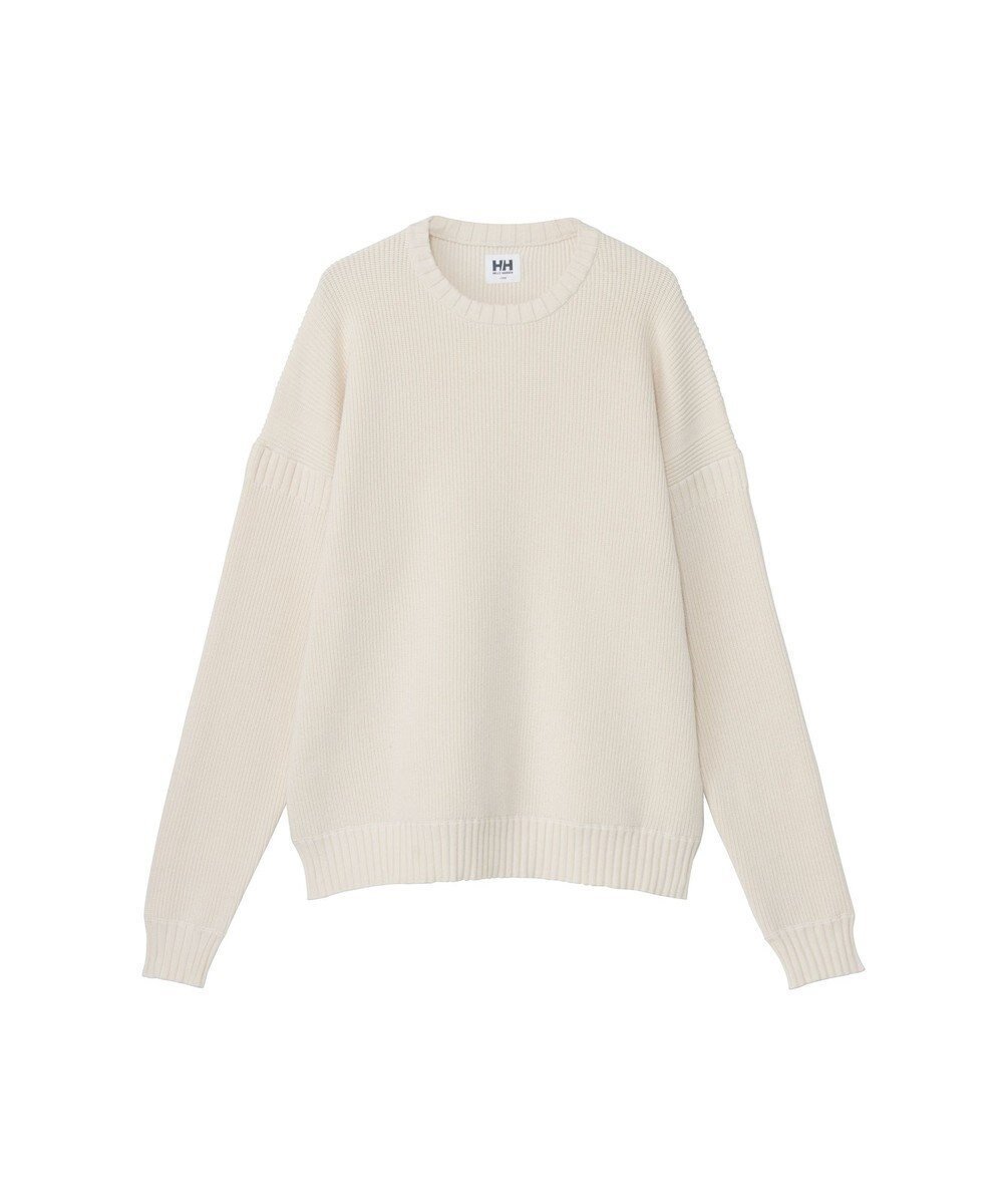 【ヘリーハンセン/HELLY HANSEN】の【抗菌防臭・ECO素材】フィッシャーマンニットクルー インテリア・キッズ・メンズ・レディースファッション・服の通販 founy(ファニー) 　ファッション　Fashion　レディースファッション　Fashion for Women　トップス・カットソー　Cut & Sew Tops　ニット　Knit Tops & Sweaters　新作・新入荷　New Arrivals / New In　セーター　Sweater, Knitwear　抗菌　Antibacterial, Bacteria-Resistant　畦　Ribbed Knit　A/W・秋冬　Autumn/Winter　軽量　Lightweight, Ultra Light　アイボリー|ID: prp329100004710821 ipo3291000000034028450