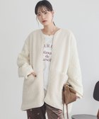 【アースミュージックアンドエコロジー/earth music&ecology】のボアキルトミドルコート Ivory|ID: prp329100004710852 ipo3291000000035411895