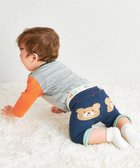 【ミキハウスホットビスケッツ/MIKI HOUSE HOT BISCUITS / KIDS】の【70-100cm】 8分丈スパッツ インディゴブルー|ID: prp329100004710872 ipo3291000000034028653