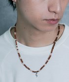 【ウィゴー/WEGO / KIDS】のMメタルモチーフビーズネックレス ブラウン|ID: prp329100004710897 ipo3291000000034028782