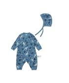 【ヘリーハンセン/HELLY HANSEN / KIDS】の【べビー・抗菌防臭・ECO素材・記名ラベル付】マイファーストHHプリントロンパースセット ムーンライトシー|ID: prp329100004710910 ipo3291000000034028832
