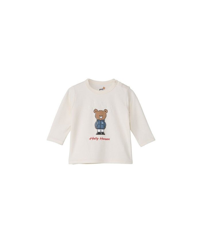 【ヘリーハンセン/HELLY HANSEN / KIDS】の【ベビー・抗菌防臭・記名ラベル付・ECO素材】ロングスリーブヘリーベアオーロラティー インテリア・キッズ・メンズ・レディースファッション・服の通販 founy(ファニー) https://founy.com/ ファッション Fashion キッズファッション Fashion for Kids トップス・カットソー Cut & Sew Tops なめらか Smooth, Silky Texture カットソー Cut and Sewn Top コレクション Collection, Seasonal Line フロント Front, Front Design ベビー Baby, Babywear 夏 Summer 抗菌 Antibacterial, Bacteria-Resistant S/S・春夏 SS, Spring/Summer, Warm Season A/W・秋冬 Autumn/Winter |ID: prp329100004710911 ipo3291000000034028833