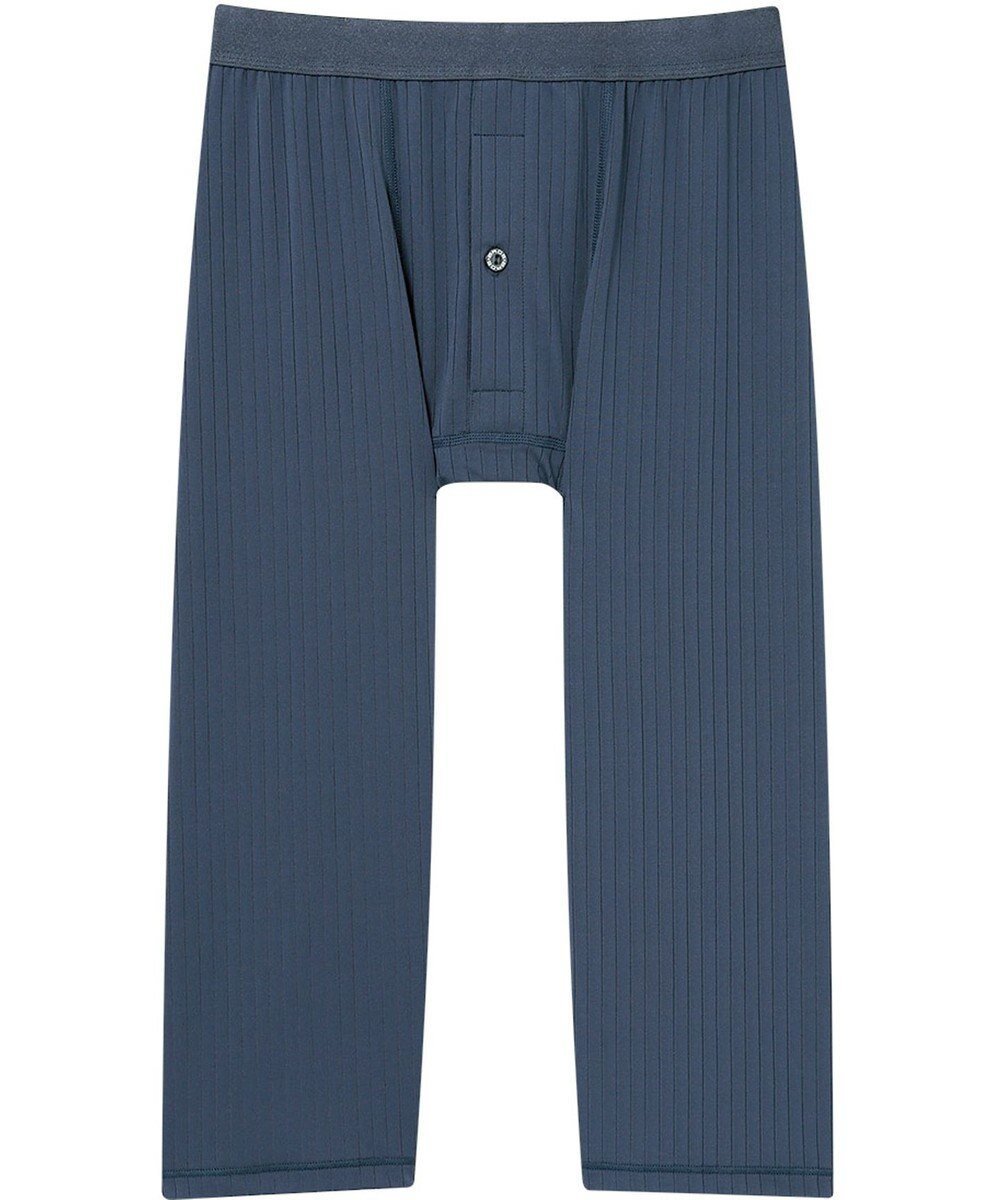 【ワコール/Wacoal / MEN】のボクサーパンツ さるまた ひざ下丈 吸汗性(本体) 通気性(本体) 抗菌防臭性(本体) 前開き 下着 ボトムス メンズ GT6236 /ブロス バイ ワコールメン インテリア・キッズ・メンズ・レディースファッション・服の通販 founy(ファニー) 　ファッション　Fashion　メンズファッション　Fashion for Men　ボトムス　Bottoms　アンダー　Underwear Essentials　ストライプ　Stripe, Striped Pattern　フィット　Fit, Slim Fit　メンズ　Men's, Menswear　エレガント 上品　Elegant　抗菌　Antibacterial, Bacteria-Resistant　コン|ID: prp329100004710919 ipo3291000000034028868