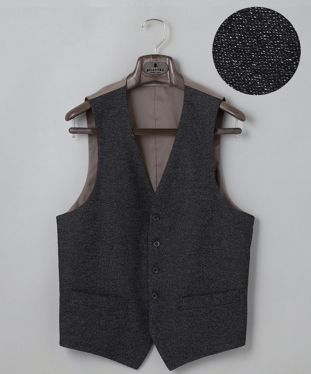 【五大陸/gotairiku / MEN】の3ピースセットアップ対応【あたたかい】RENEWOOL ウールベスト 人気、トレンドファッション・服の通販 founy(ファニー) ファッション Fashion メンズファッション Fashion for Men トップス・カットソー Cut & Sew Tops ベスト・ジレ Vests & Gilets セットアップ Matching Sets カジュアル・重ね着トップス Casual Tops, Layered Tops, Fashion Tops セットアップ Set-Up, Coordinated Outfit ベスト Vest, Waistcoat A/W・秋冬 Autumn/Winter other-1|ID: prp329100004710921 ipo3291000000034515272