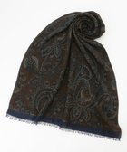 【ジョセフ アブード/JOSEPH ABBOUD / MEN】の【イタリアHolliday Brown社製】ペイズリープリント ストール ダークブラウン系7|ID: prp329100004710922 ipo3291000000034028883
