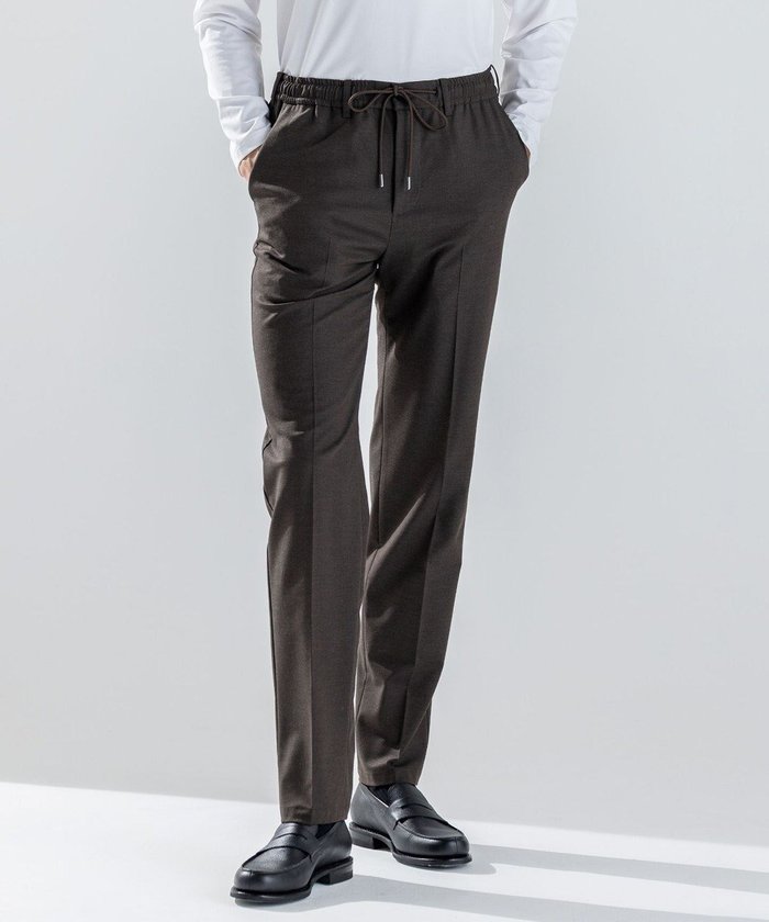 【ジョゼフ オム/JOSEPH HOMME / MEN】の新素材【ストレッチ/ウエストゴム仕様】ウール混キャリーマンストレッチ ドロスト付ストレートパンツ / HOVE インテリア・キッズ・メンズ・レディースファッション・服の通販 founy(ファニー) https://founy.com/ ファッション Fashion メンズファッション Fashion for Men ボトムス Bottoms ストレッチ Stretch, Stretchy Fabric ストレート Straight, Straight Cut ドローコード Drawcord, Drawstring Cord 定番 Standard, Basic Item フランス France, French ポケット Pocket, Pocket Detail ループ Loop, Loop Knit レギュラー Regular, Standard Fit A/W・秋冬 Autumn/Winter おすすめ Recommended / Our Picks エレガント 上品 Elegant ビジネス 仕事 通勤 Business / Work / Commuting |ID: prp329100004710928 ipo3291000000035633564