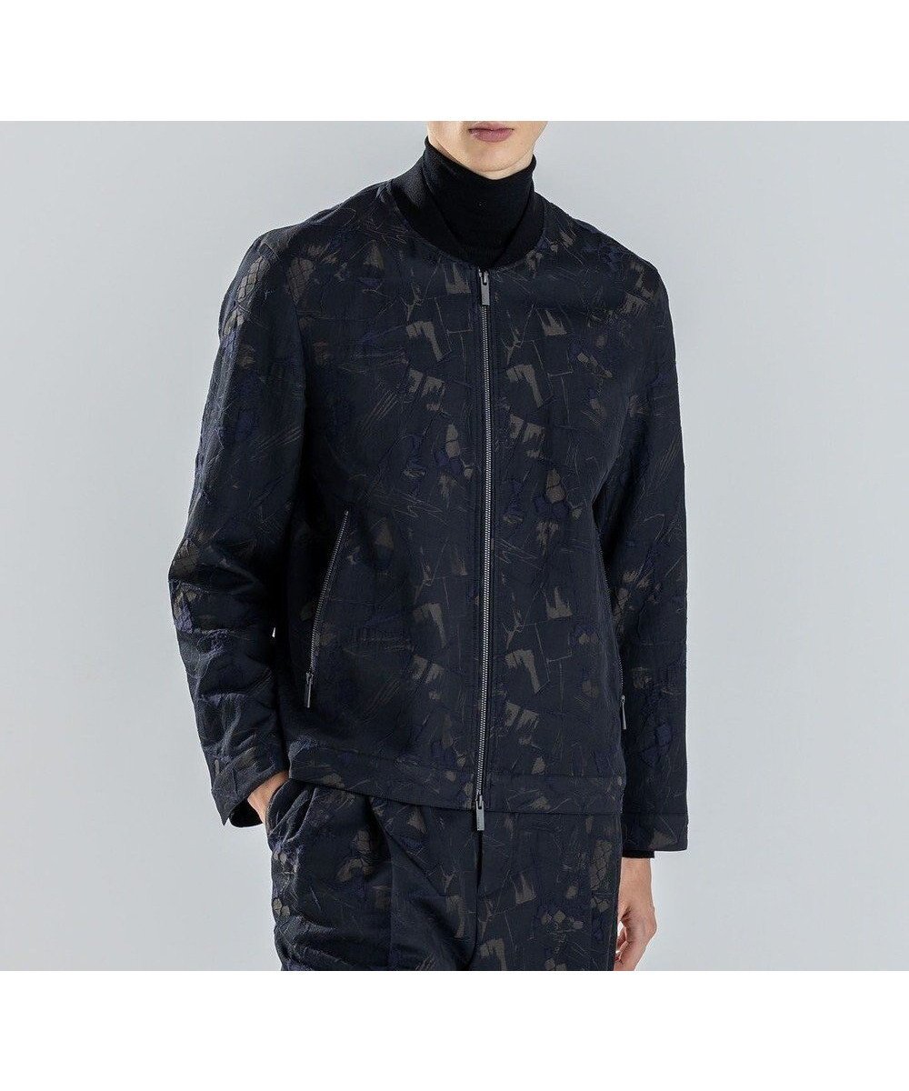 【ジョゼフ オム/JOSEPH HOMME / MEN】の【新柄】モロッカンジャガード ジップアップブルゾン 人気、トレンドファッション・服の通販 founy(ファニー) 　ファッション　Fashion　メンズファッション　Fashion for Men　アウター　Men's Coats Outerwear　ブルゾンジャケット / カジュアルアウター　Bomber Jackets & Blousons　カフス　Cuff Design　ジップ　Zip, Zipper　ジャケット　Jacket, Outerwear　セットアップ　Set-Up, Coordinated Outfit　フロント　Front, Front Design　ブルゾン　Blouson, Bomber Jacket　ポケット　Pocket, Pocket Detail　A/W・秋冬　Autumn/Winter　おすすめ　Recommended / Our Picks　 other-1|ID: prp329100004710929 ipo3291000000034028914