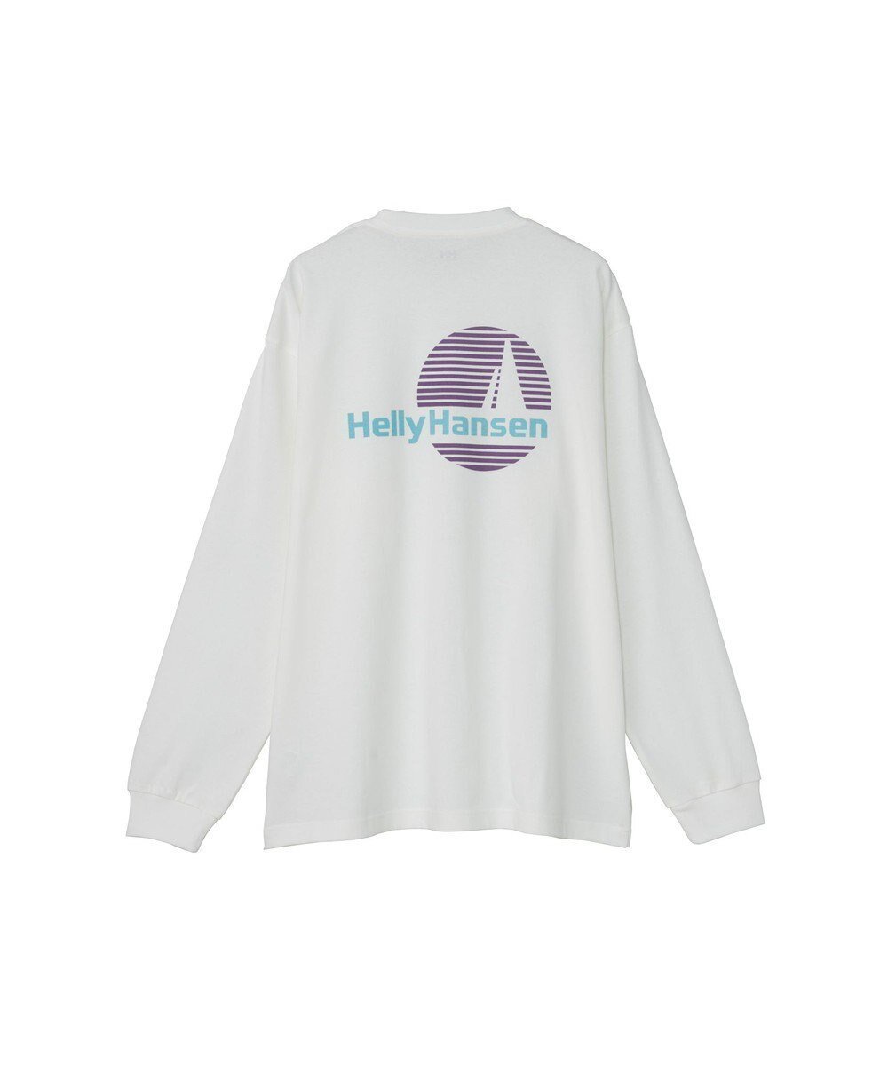 【ヘリーハンセン/HELLY HANSEN】の【吸湿速乾・UVカット・ECO素材】トータルシーウエアコンセプト ロングスリーブティー インテリア・キッズ・メンズ・レディースファッション・服の通販 founy(ファニー) 　ファッション　Fashion　レディースファッション　Fashion for Women　トップス・カットソー　Cut & Sew Tops　シャツ・ブラウス・オフィスカジュアル　Elegant Blouses & Button-Ups　ロングTシャツ・Tシャツ　Longline T-Shirts & Tees　カットソー・ベーシックTシャツ　Cut-and-Sewn Tops / Stretch Tees & Basics　カットソー　Cut and Sewn Top　キャップ　Cap, Baseball Cap　グラフィック　Graphic, Graphic Design　コレクション　Collection, Seasonal Line　長袖　Long Sleeve, Full Sleeve　プリント　Print, Printed Pattern　A/W・秋冬　Autumn/Winter　S/S・春夏　SS, Spring/Summer, Warm Season　新作・新入荷　New Arrivals / New In　夏　Summer　オフホワイト|ID: prp329100004710934 ipo3291000000034028949