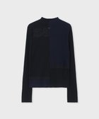 【ポール スミス/Paul Smith】の【洗える】レース カラーブロック ニット ネイビー|ID: prp329100004710951 ipo3291000000034029036