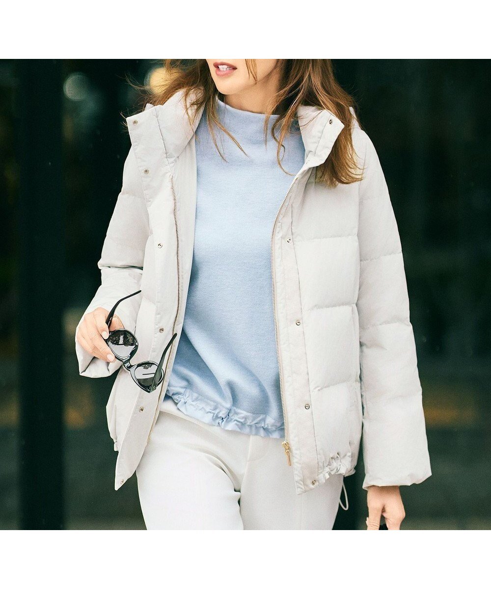 【自由区/JIYU-KU】の【WEB限定カラーあり・SHIHOさん着用】マイクロタッサーダウン コートⅡ 人気、トレンドファッション・服の通販 founy(ファニー) ファッション Fashion レディースファッション Fashion for Women アウター Coat / Outerwear Collection コート・ロングコート・ピーコート Long Coats, Peacoats & More レディースジャケット・軽アウター Jackets ダウンジャケット・軽量ダウン Warm & Lightweight Down Jackets ショート Short, Short Length ジャケット Jacket, Outerwear スタンド Stand Collar, Upright Stand ダウン Down, Puffer 定番 Standard, Basic Item バランス Balance, Style Balance ボトム Bottoms, Lower Wear ポケット Pocket, Pocket Detail A/W・秋冬 Autumn/Winter other-1|ID: prp329100004710952 ipo3291000000034607957