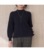 【エニィ スィス/any SiS】の【洗える・セットアップ対応】CICA ビューティ畔ボトルネック ニット ネイビー|ID: prp329100004710953 ipo3291000000034029046