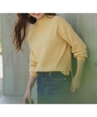 【エニィ スィス/any SiS】の【洗える・セットアップ対応】CICA ビューティ畔ボトルネック ニット イエロー|ID: prp329100004710953 ipo3291000000034029047