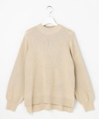 【エニィ スィス/any SiS】の【洗える・セットアップ対応】CICA ビューティ畔ボトルネック ニット シャンパン|ID: prp329100004710953 ipo3291000000034029050