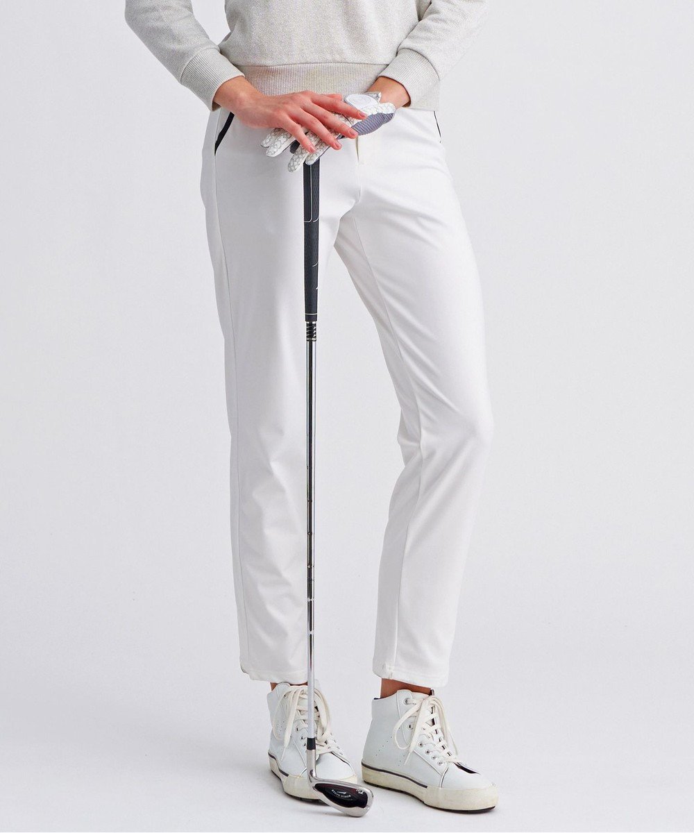 【23区 ゴルフ/NIJYUSANKU GOLF】の【WOMEN】ハイゲージスムースパンツ ストレッチ 人気、トレンドファッション・服の通販 founy(ファニー) 　ファッション　Fashion　レディースファッション　Fashion for Women　パンツ　Pants & Trousers　ゴルフ　Golf　シンプル　Simple, Minimal　ストレッチ　Stretch, Stretchy Fabric　テーパード　Tapered, Tapered Pants　ビジネス 仕事 通勤　Business / Work / Commuting　ポケット　Pocket, Pocket Detail　エレガント 上品　Elegant　A/W・秋冬　Autumn/Winter　 other-1|ID: prp329100004710954 ipo3291000000035711087